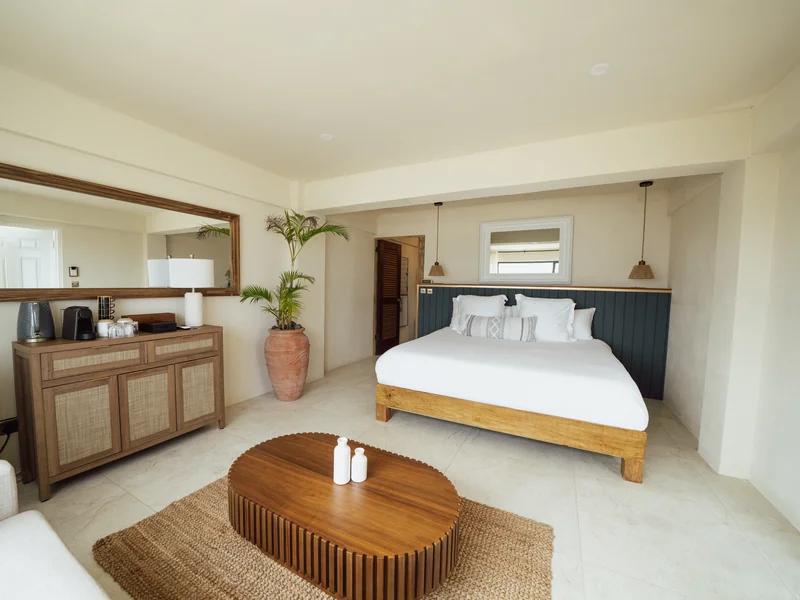 Camera da letto di Mer et Sel Suites a Union Island